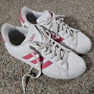 Adidas Superstar Womens Size 10 APC011001 Shoes White Pink